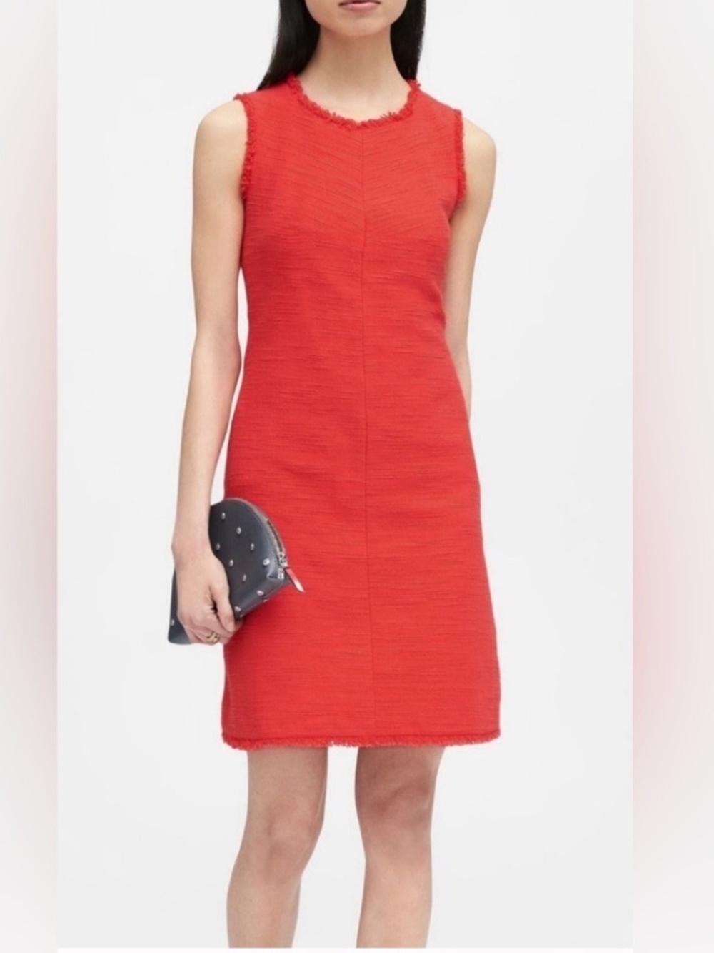 Banana Republic Tweed Sleeveless Sheath Dress